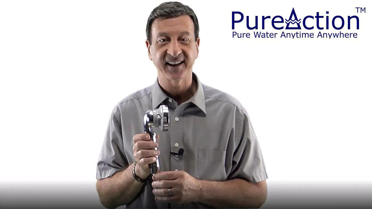 Luxury Filtered Shower Head with Handheld Hose Hard Water Softener