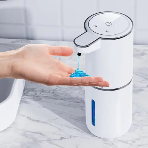 Amyzavls Automatic Liquid Soap Dispenser380ml Wall Mount Touchless